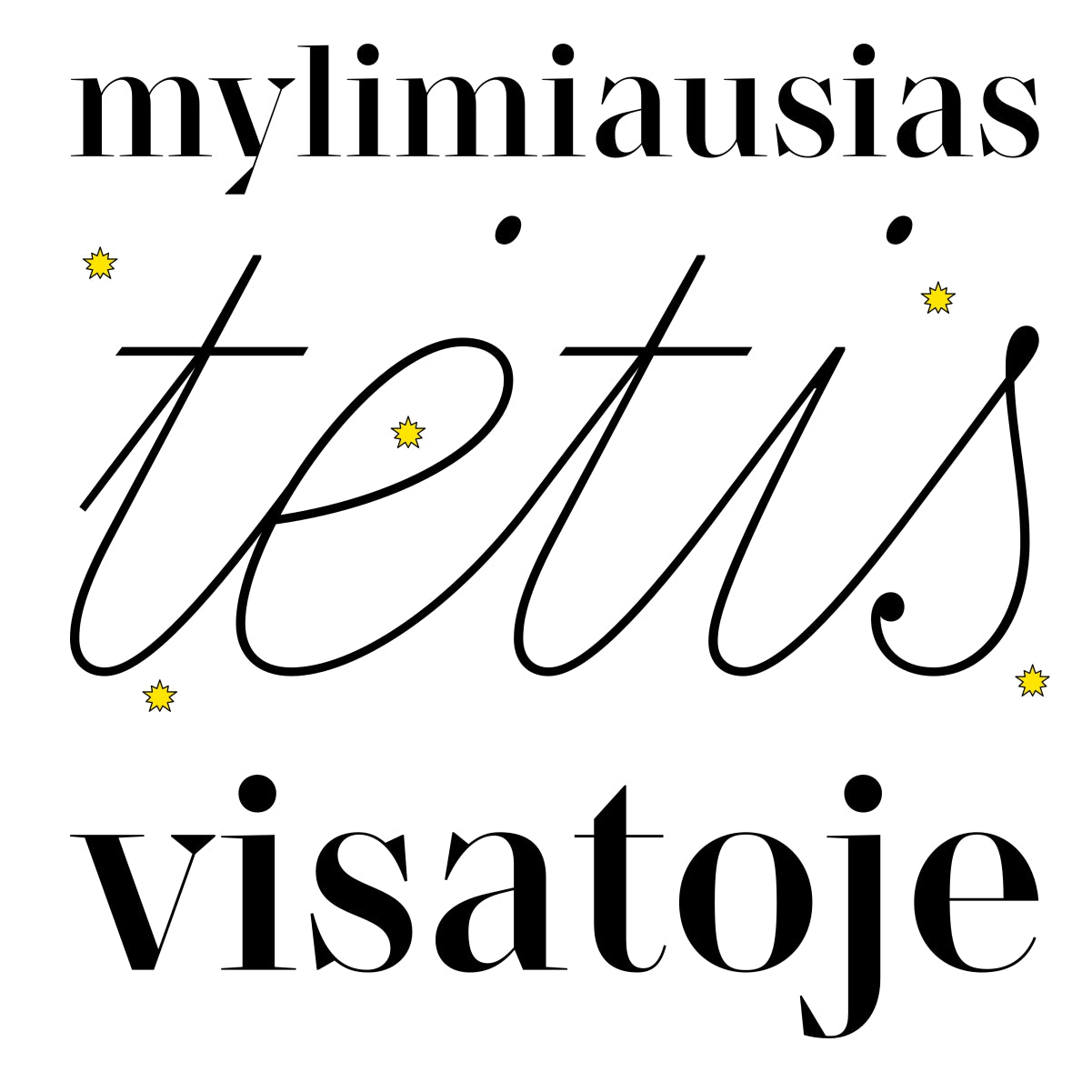 Puodelis su spauda "Mylimiausias tėtis visatoje"