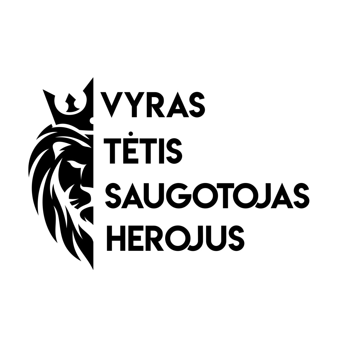 Puodelis su spauda "Tėtis - herojus"